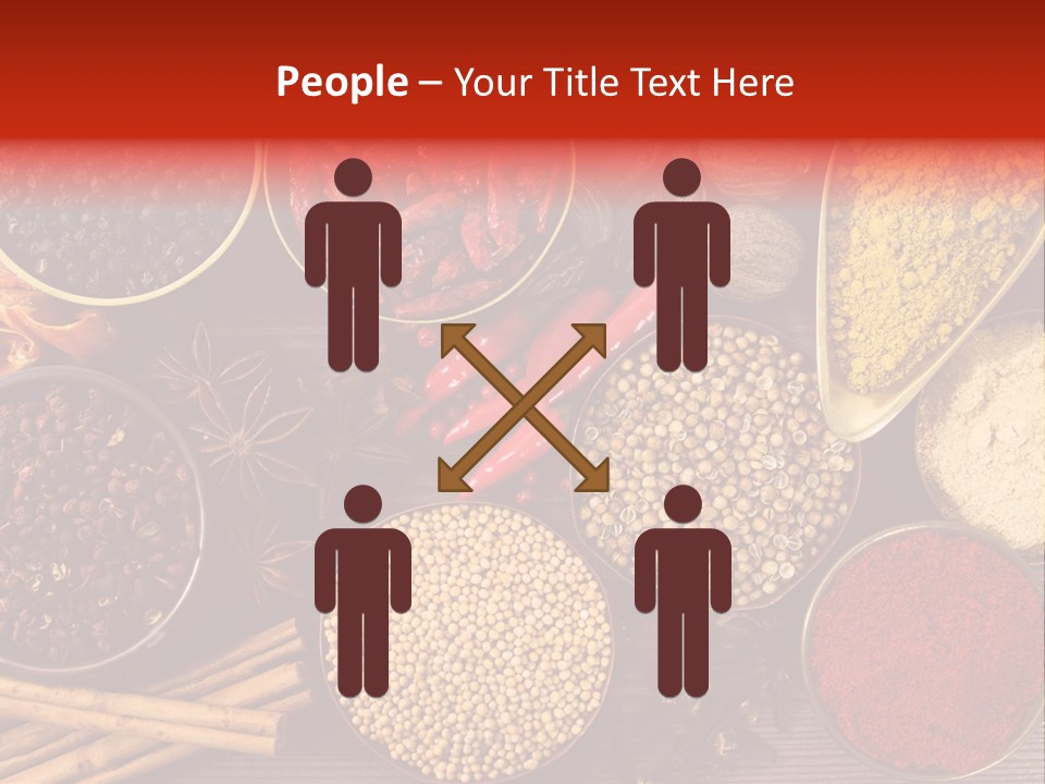 Nutmeg Spice Variety PowerPoint Template