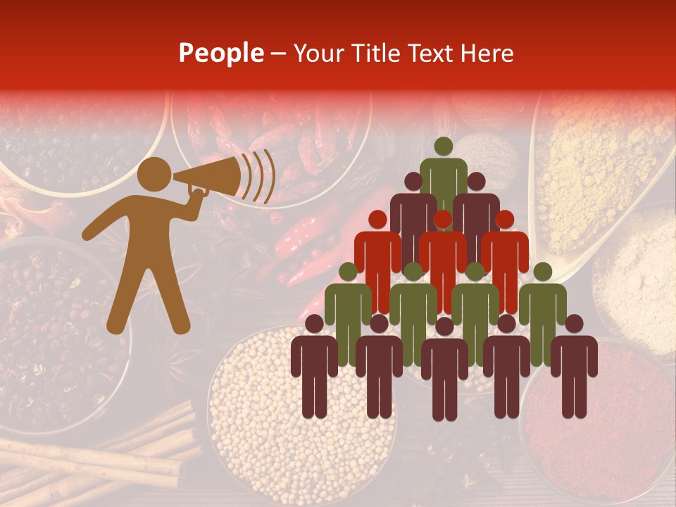 Nutmeg Spice Variety PowerPoint Template