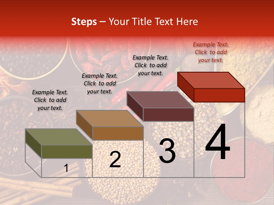 Nutmeg Spice Variety PowerPoint Template