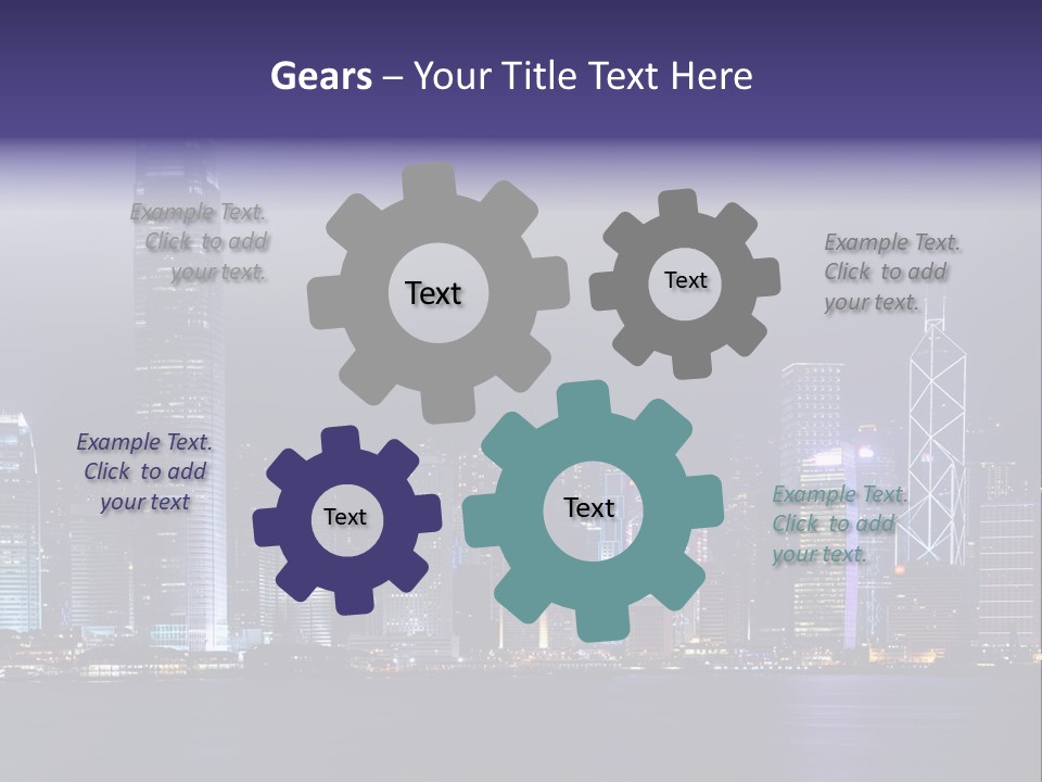 Scene Vacation Business PowerPoint Template