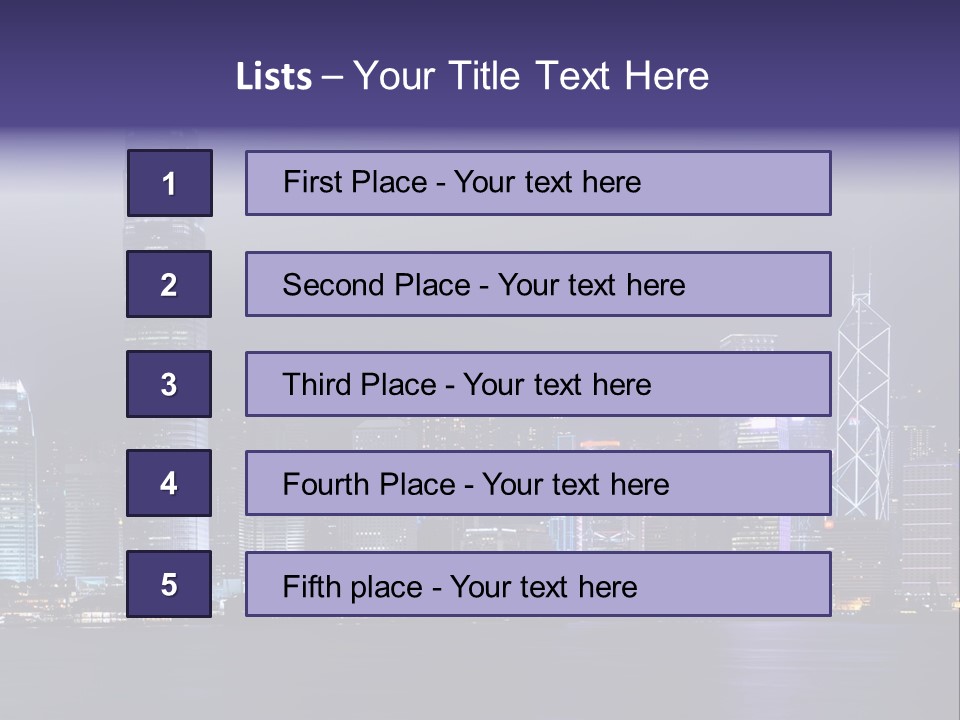 Scene Vacation Business PowerPoint Template