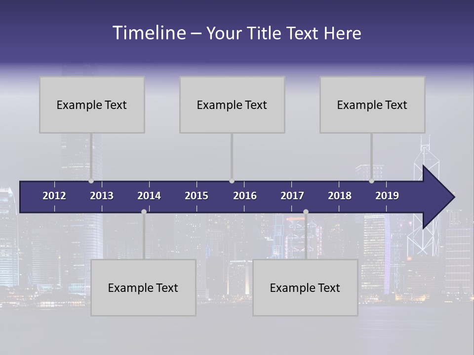 Scene Vacation Business PowerPoint Template