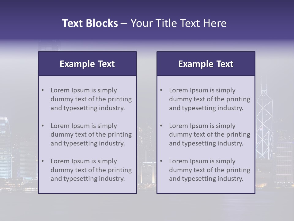 Scene Vacation Business PowerPoint Template