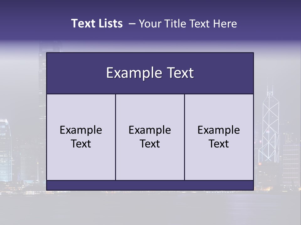 Scene Vacation Business PowerPoint Template