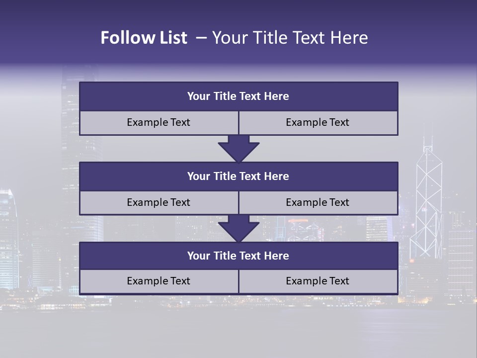 Scene Vacation Business PowerPoint Template