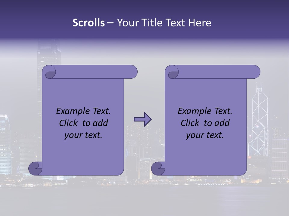 Scene Vacation Business PowerPoint Template