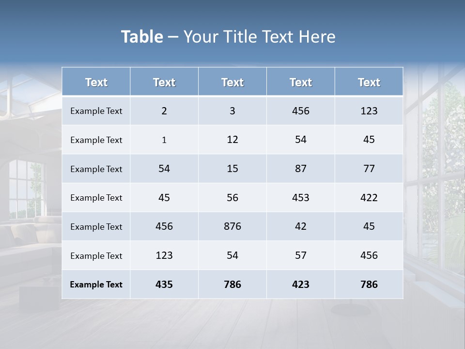 Luxus Mansion Licht PowerPoint Template