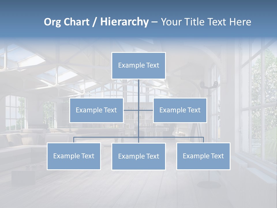 Luxus Mansion Licht PowerPoint Template