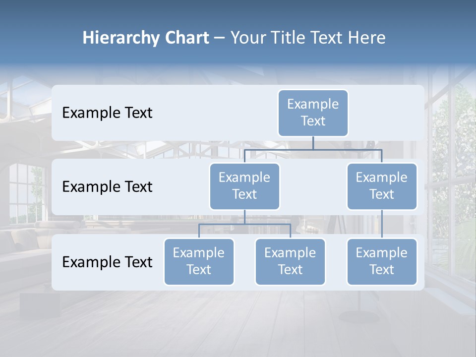 Luxus Mansion Licht PowerPoint Template