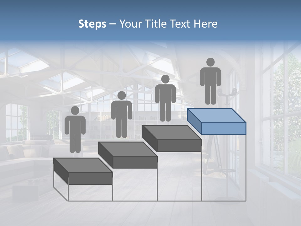 Luxus Mansion Licht PowerPoint Template