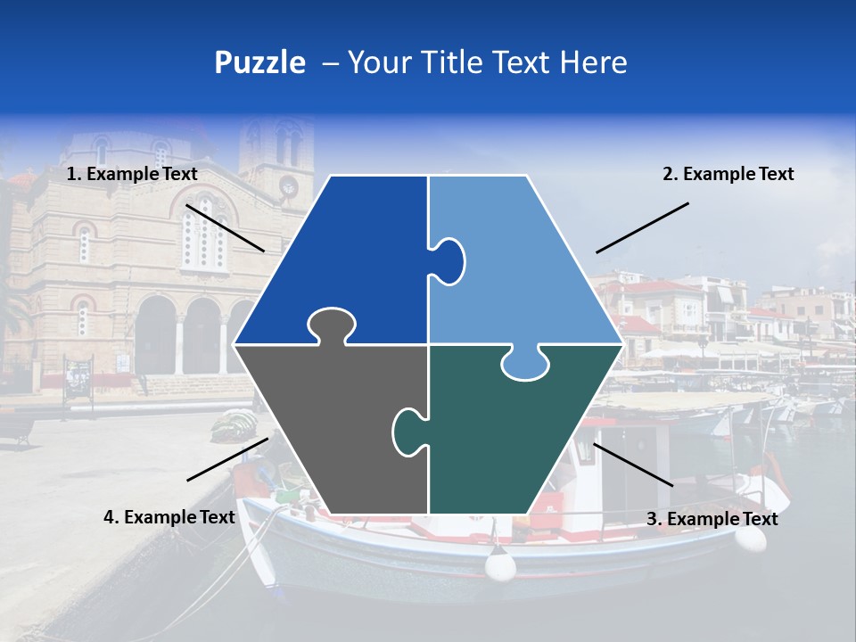 Mediterranean Gulf Cruise PowerPoint Template