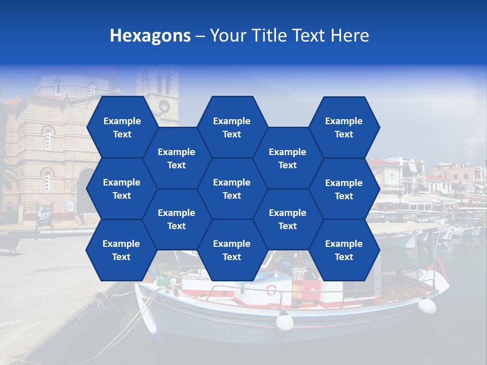 Mediterranean Gulf Cruise PowerPoint Template