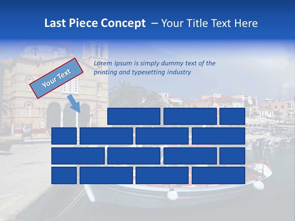 Mediterranean Gulf Cruise PowerPoint Template