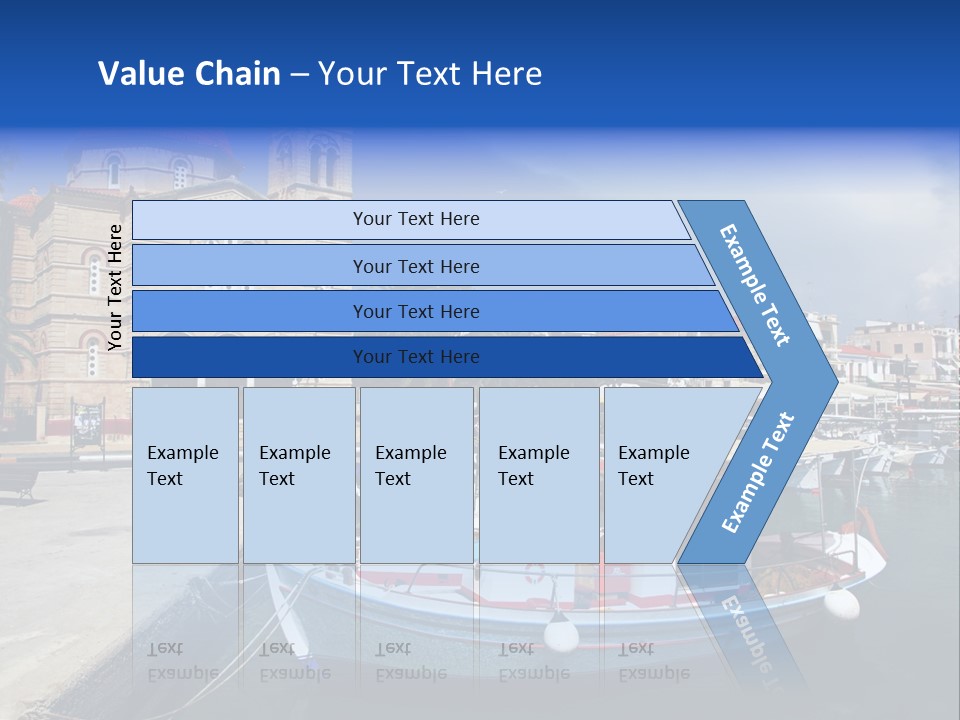 Mediterranean Gulf Cruise PowerPoint Template