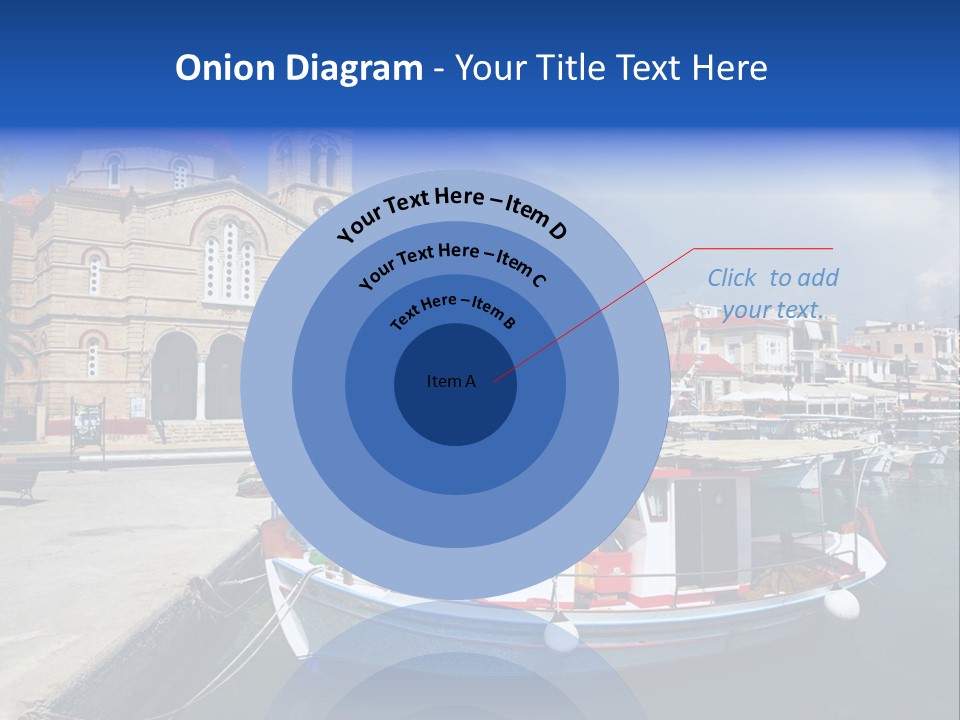 Mediterranean Gulf Cruise PowerPoint Template