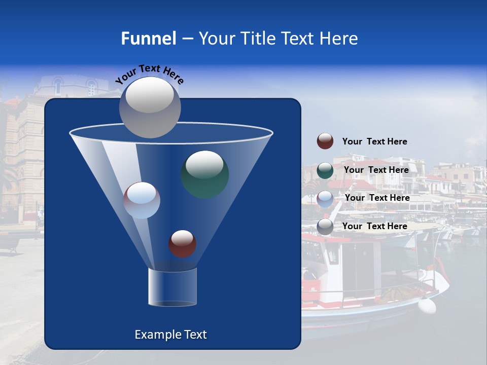 Mediterranean Gulf Cruise PowerPoint Template