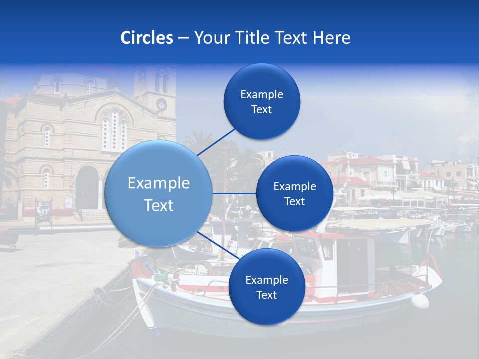 Mediterranean Gulf Cruise PowerPoint Template