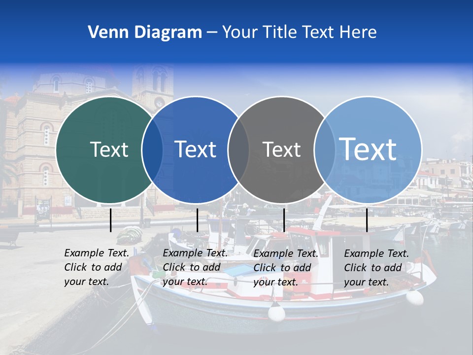 Mediterranean Gulf Cruise PowerPoint Template
