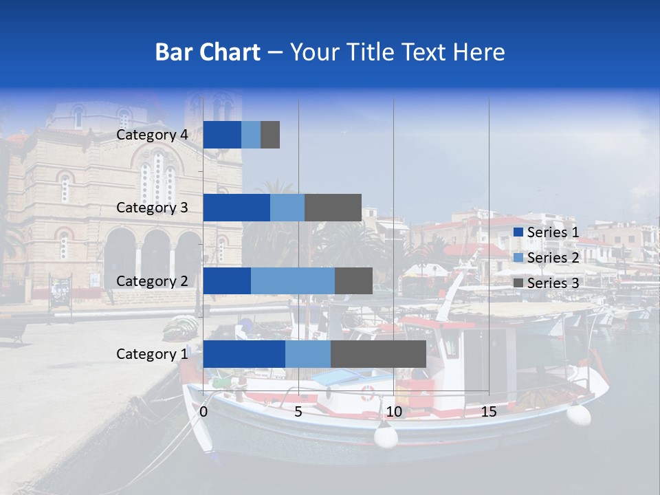 Mediterranean Gulf Cruise PowerPoint Template