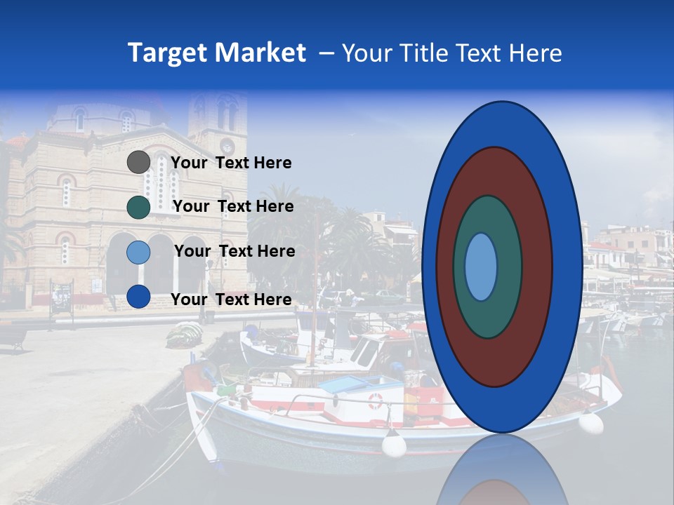 Mediterranean Gulf Cruise PowerPoint Template