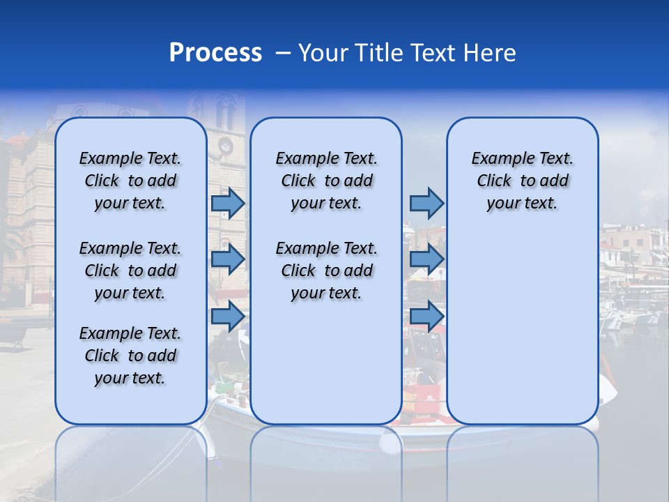 Mediterranean Gulf Cruise PowerPoint Template