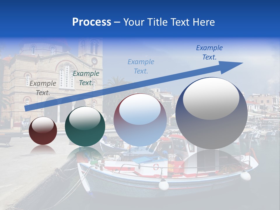 Mediterranean Gulf Cruise PowerPoint Template