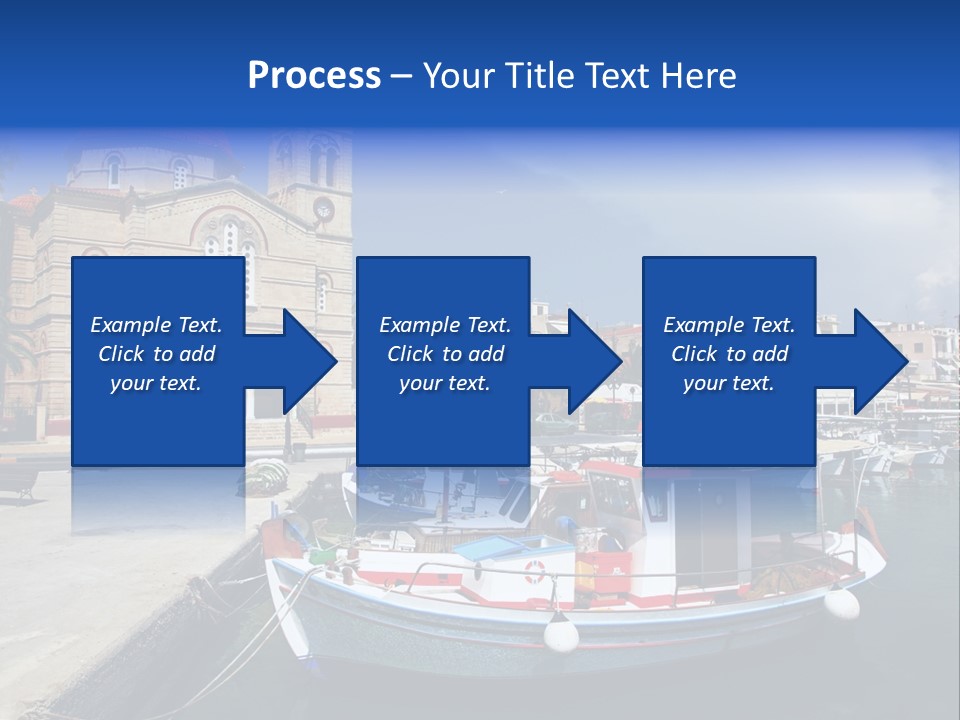 Mediterranean Gulf Cruise PowerPoint Template