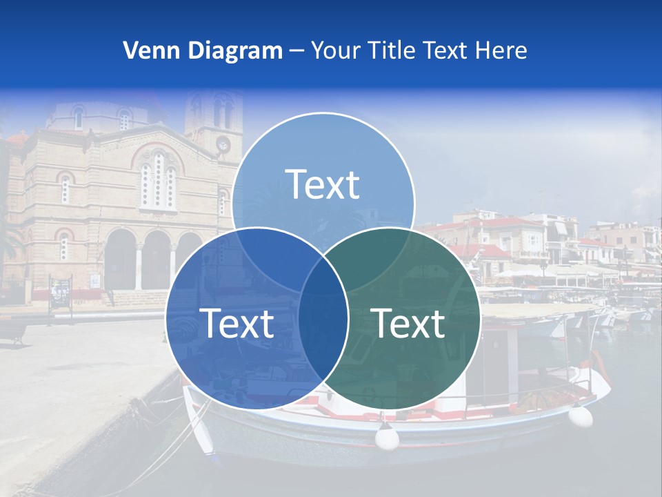 Mediterranean Gulf Cruise PowerPoint Template