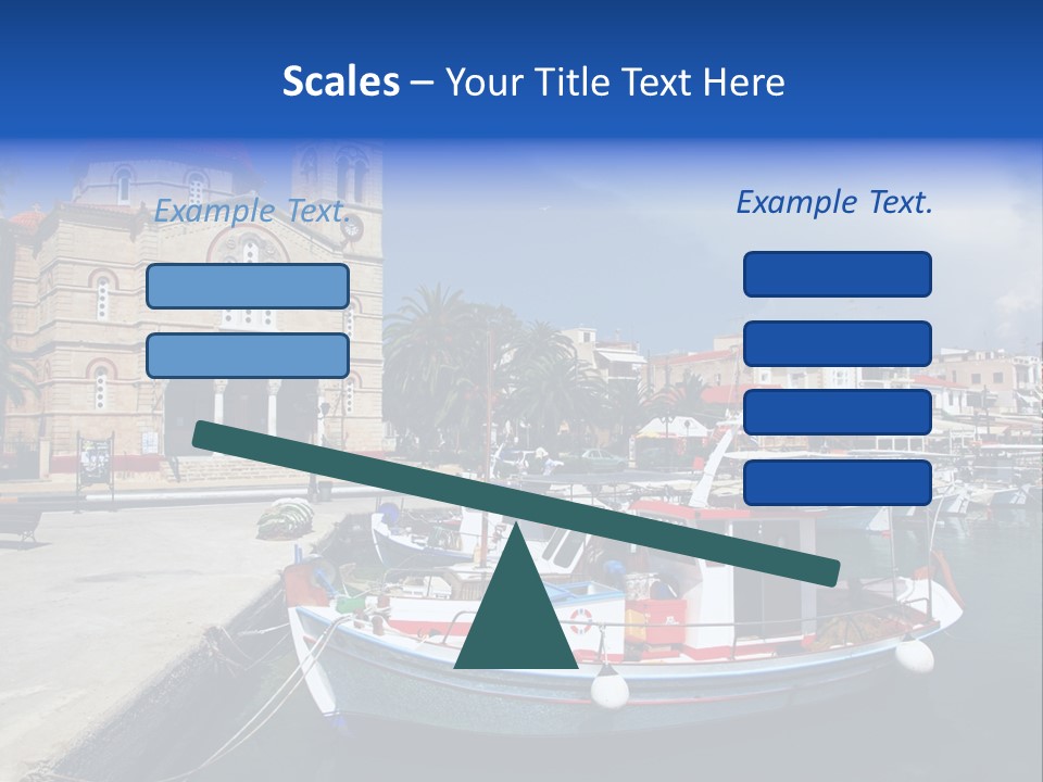 Mediterranean Gulf Cruise PowerPoint Template