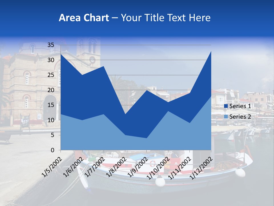 Mediterranean Gulf Cruise PowerPoint Template