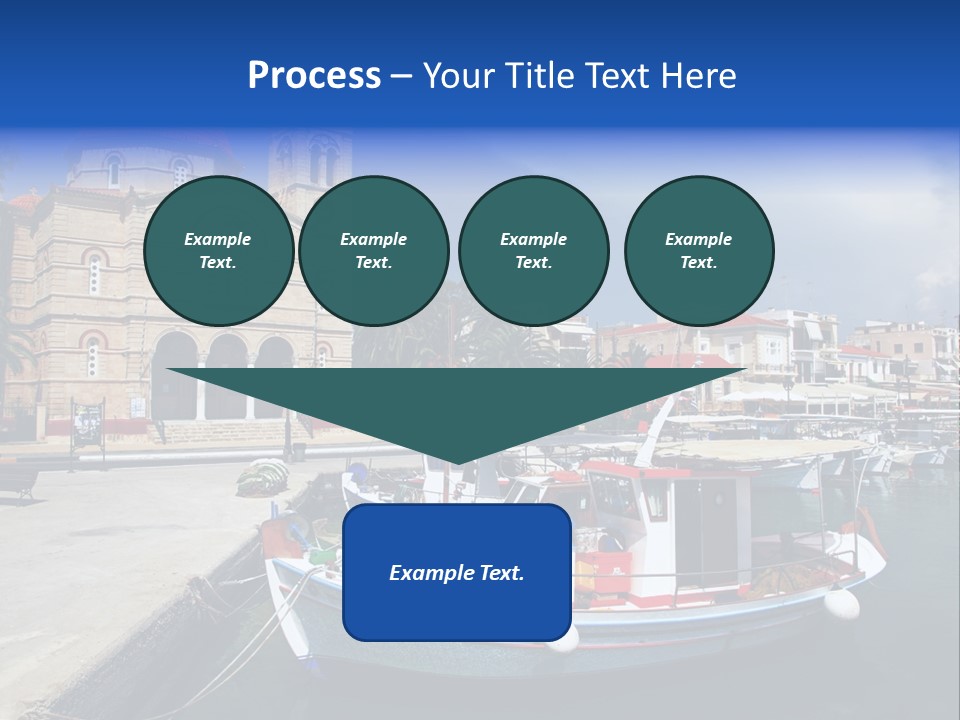 Mediterranean Gulf Cruise PowerPoint Template