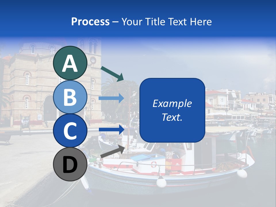 Mediterranean Gulf Cruise PowerPoint Template