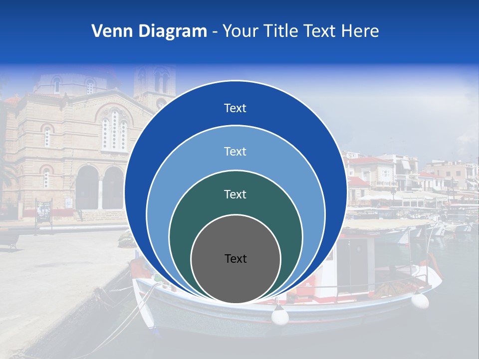 Mediterranean Gulf Cruise PowerPoint Template