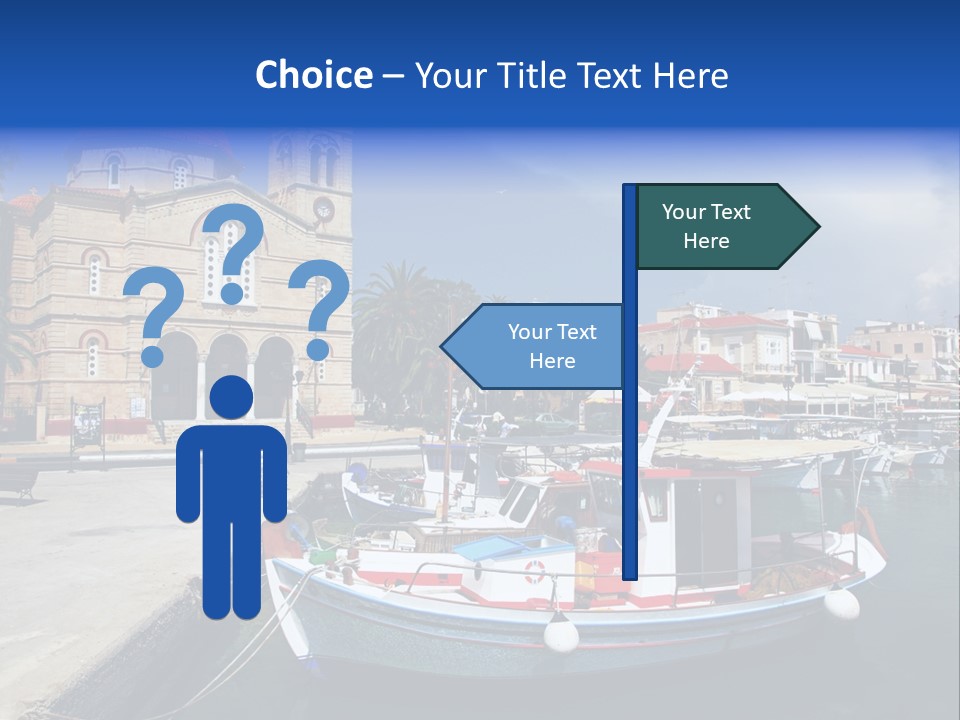 Mediterranean Gulf Cruise PowerPoint Template