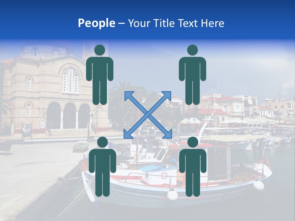 Mediterranean Gulf Cruise PowerPoint Template