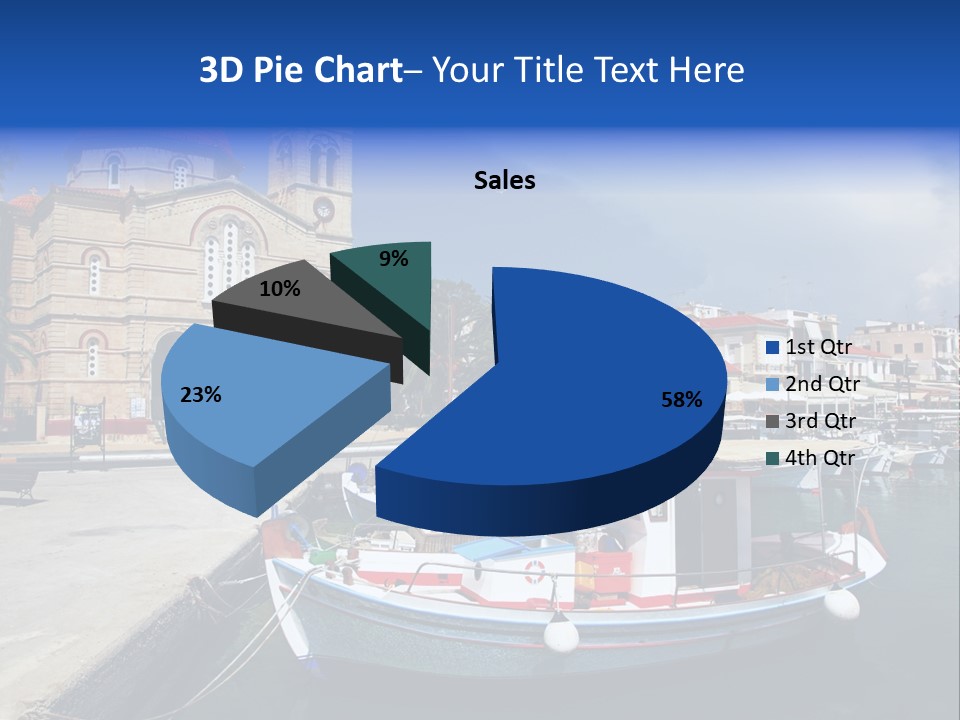 Mediterranean Gulf Cruise PowerPoint Template