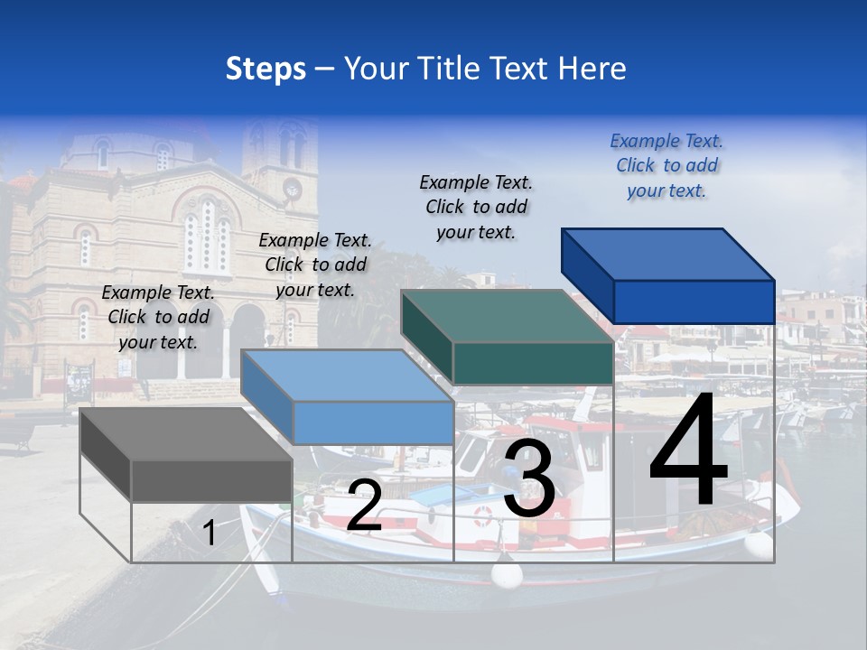 Mediterranean Gulf Cruise PowerPoint Template