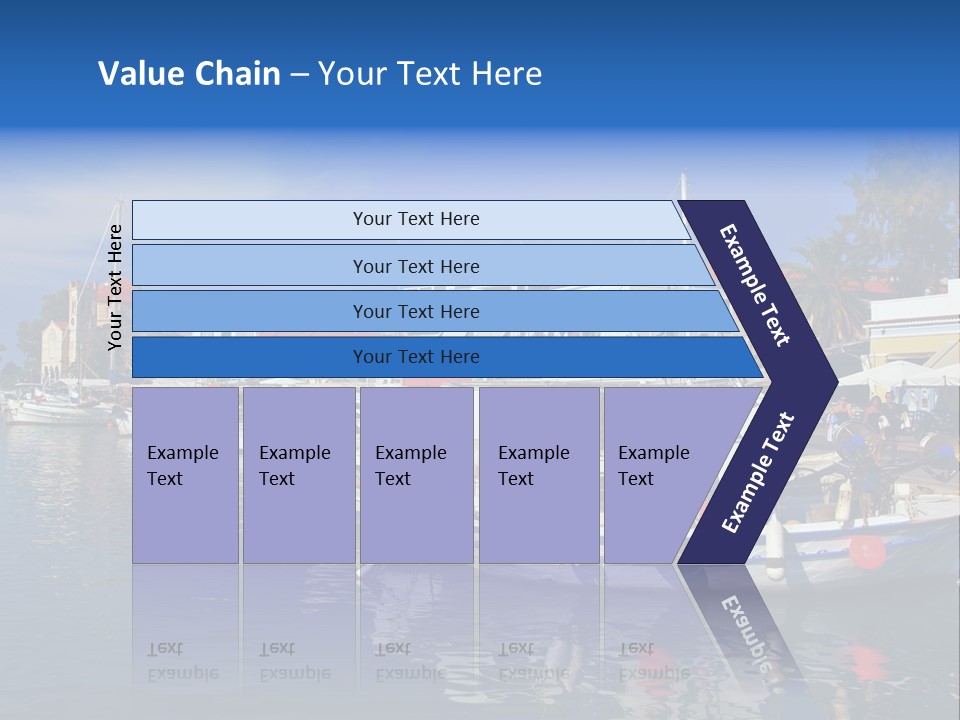 Greek Town Greece PowerPoint Template