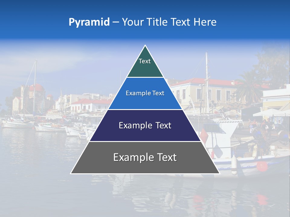 Greek Town Greece PowerPoint Template