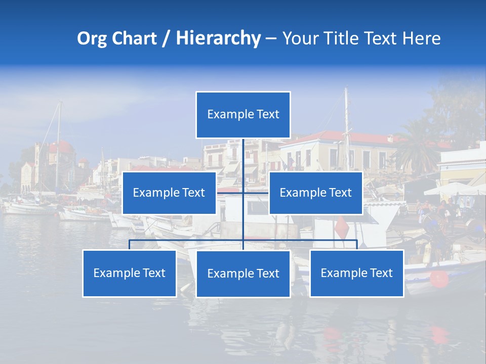 Greek Town Greece PowerPoint Template