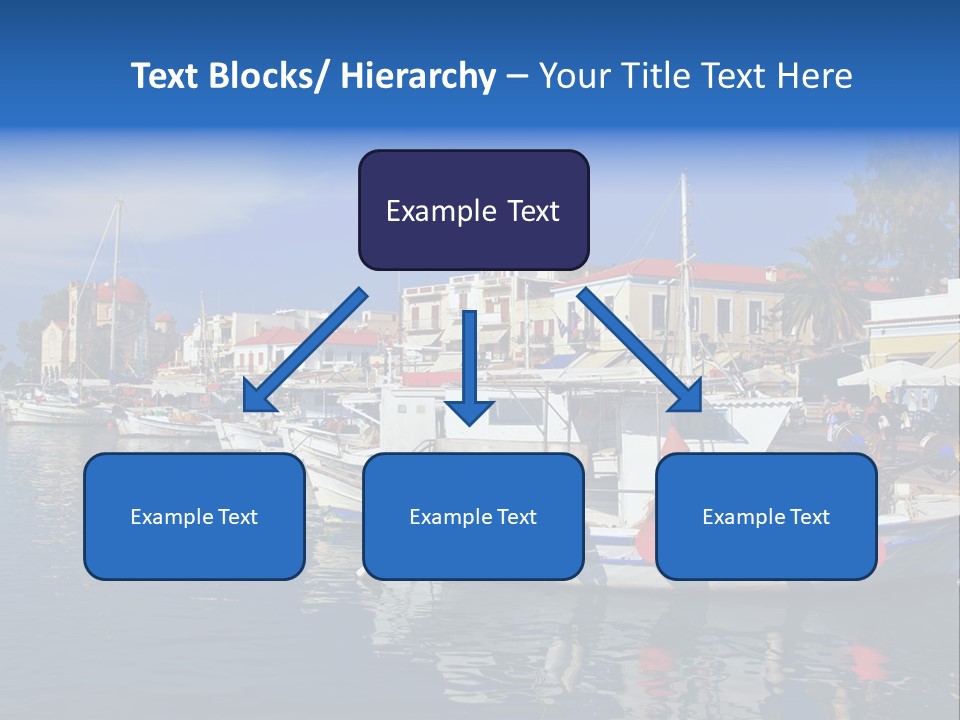 Greek Town Greece PowerPoint Template