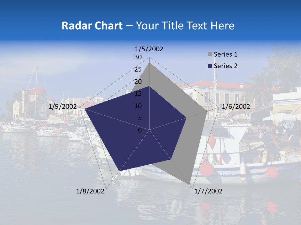 Greek Town Greece PowerPoint Template