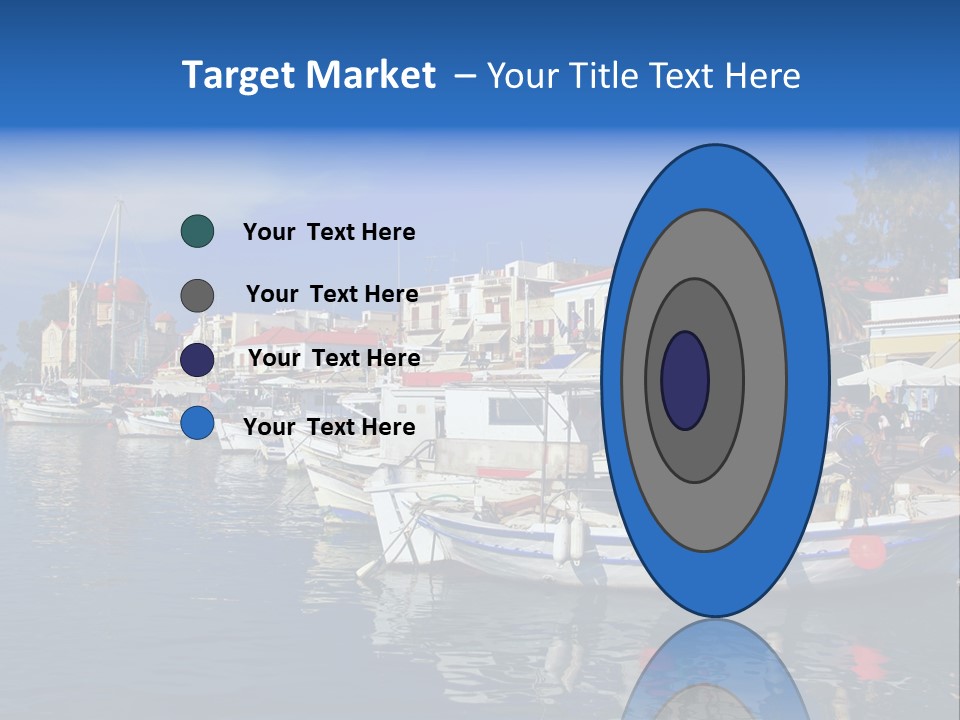 Greek Town Greece PowerPoint Template