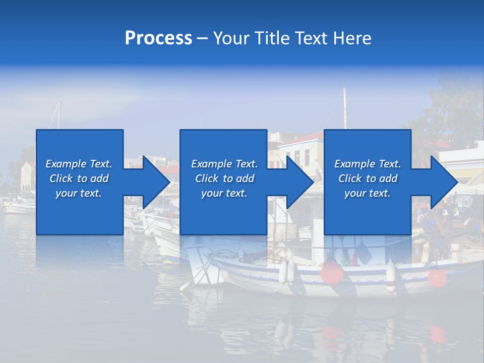 Greek Town Greece PowerPoint Template