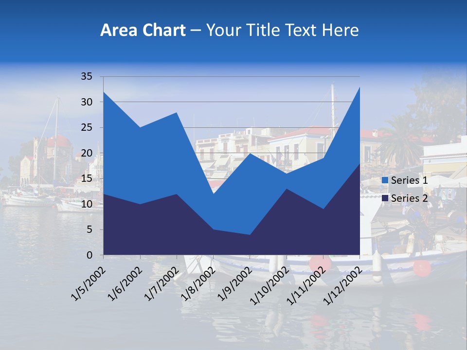 Greek Town Greece PowerPoint Template