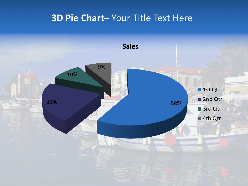 Greek Town Greece PowerPoint Template