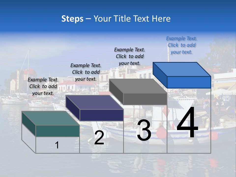 Greek Town Greece PowerPoint Template