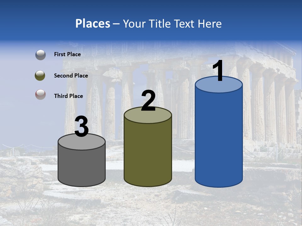 Vacation Past Landmark PowerPoint Template