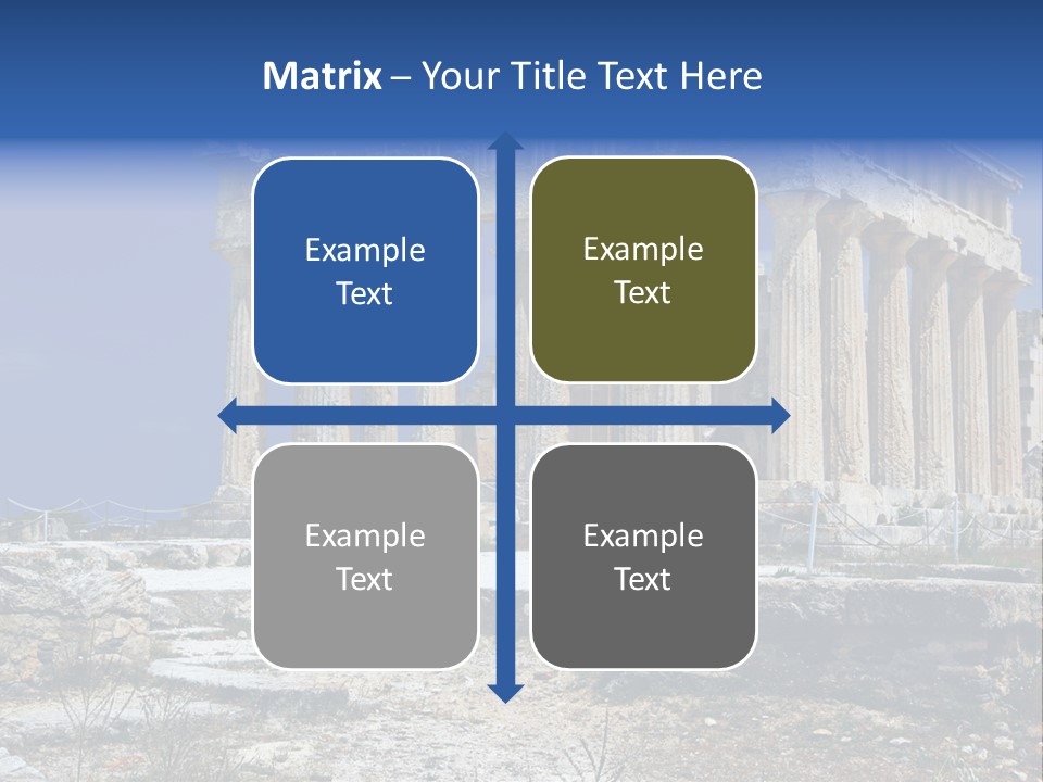 Vacation Past Landmark PowerPoint Template