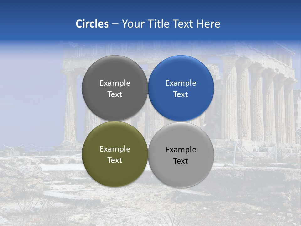 Vacation Past Landmark PowerPoint Template